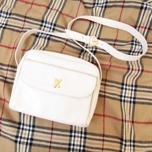 VINTAGE • Pearl Paloma Picasso Leather Messenger